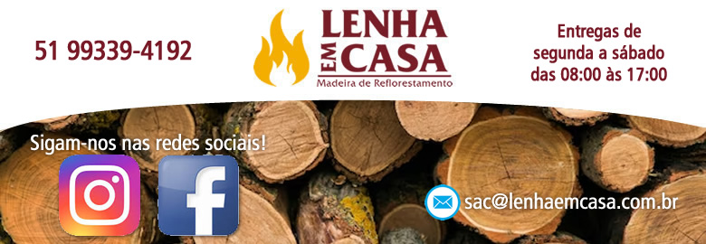 Lenha em casa